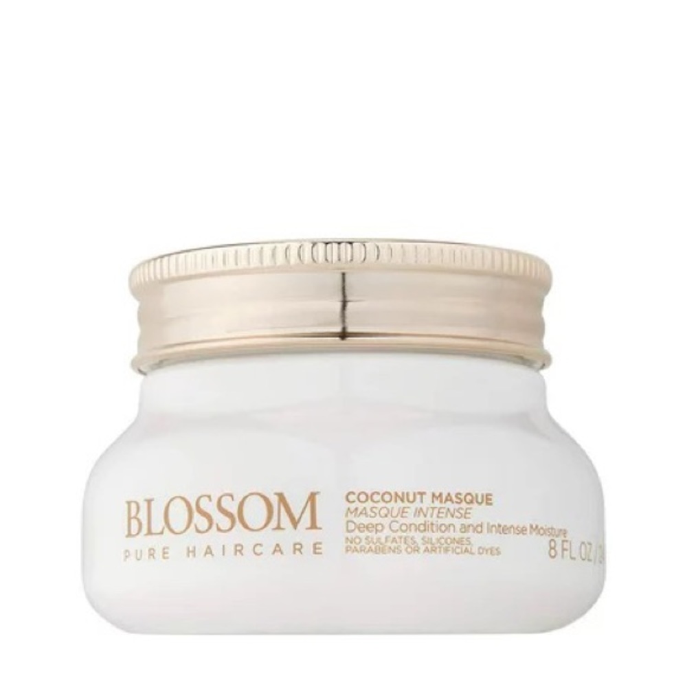 Blossom Coconut Deep Conditioner Hair Mask for Dry, Damaged Hair 8 oz.
